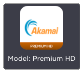 Akamai Premium HD model icon.