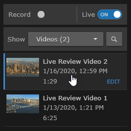 Videos List