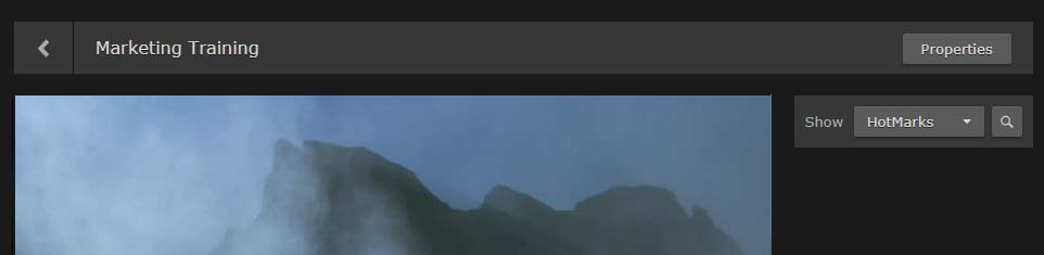 Properties Button