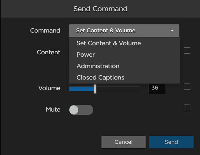 Send Command