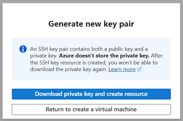 Download Private Key