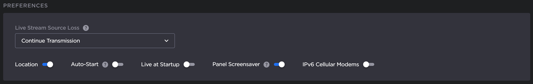 IPv6 Toggle