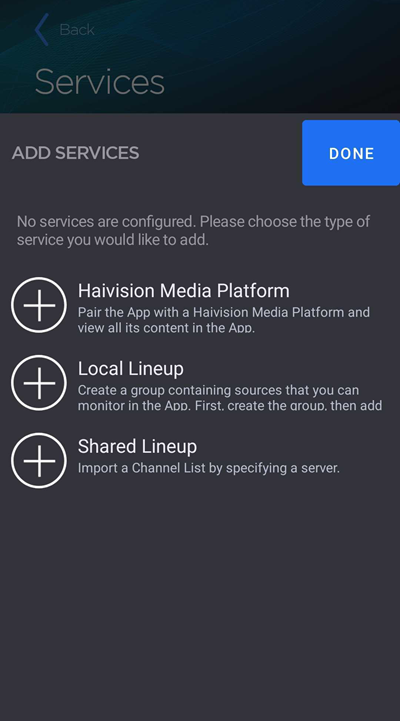 Add Service