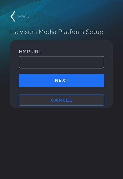 HMP URL Field