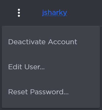Account Options