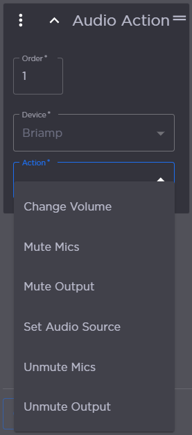 Audio Behavior Actions