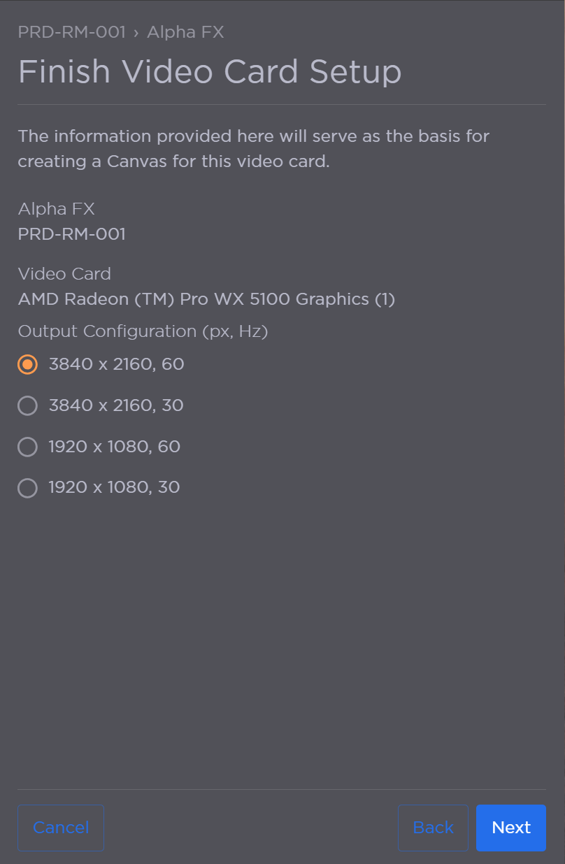 Basic Output Options