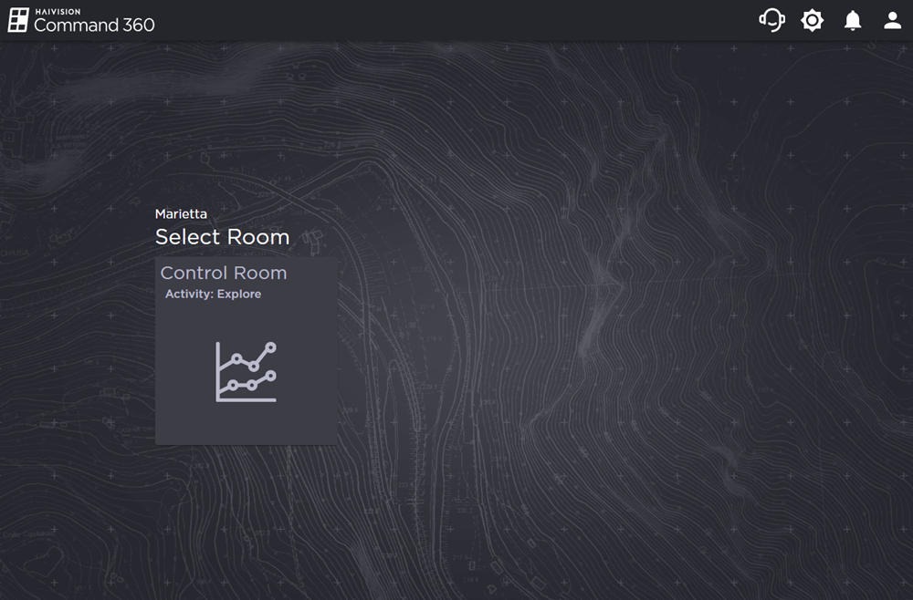 Room Select Screen with Site Banner