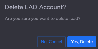 Delete Control Point Confirmation Prompt