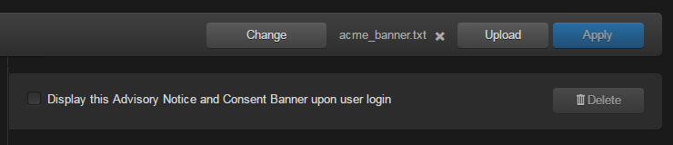 Upload Banner Taskbar