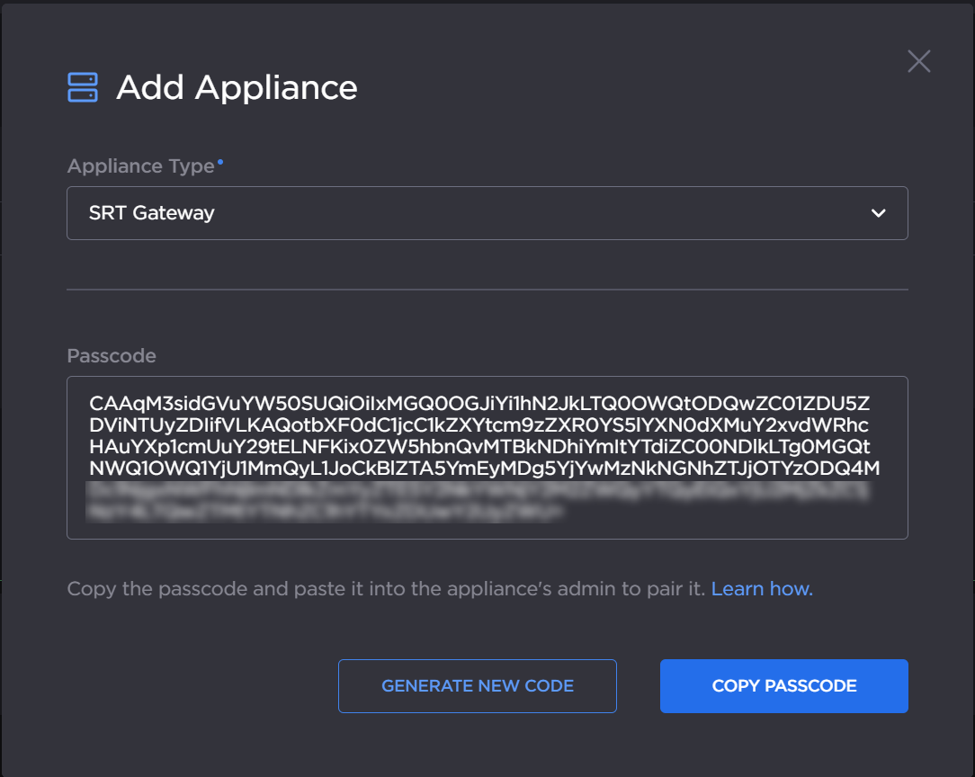 Passcode