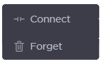More Options dropdown