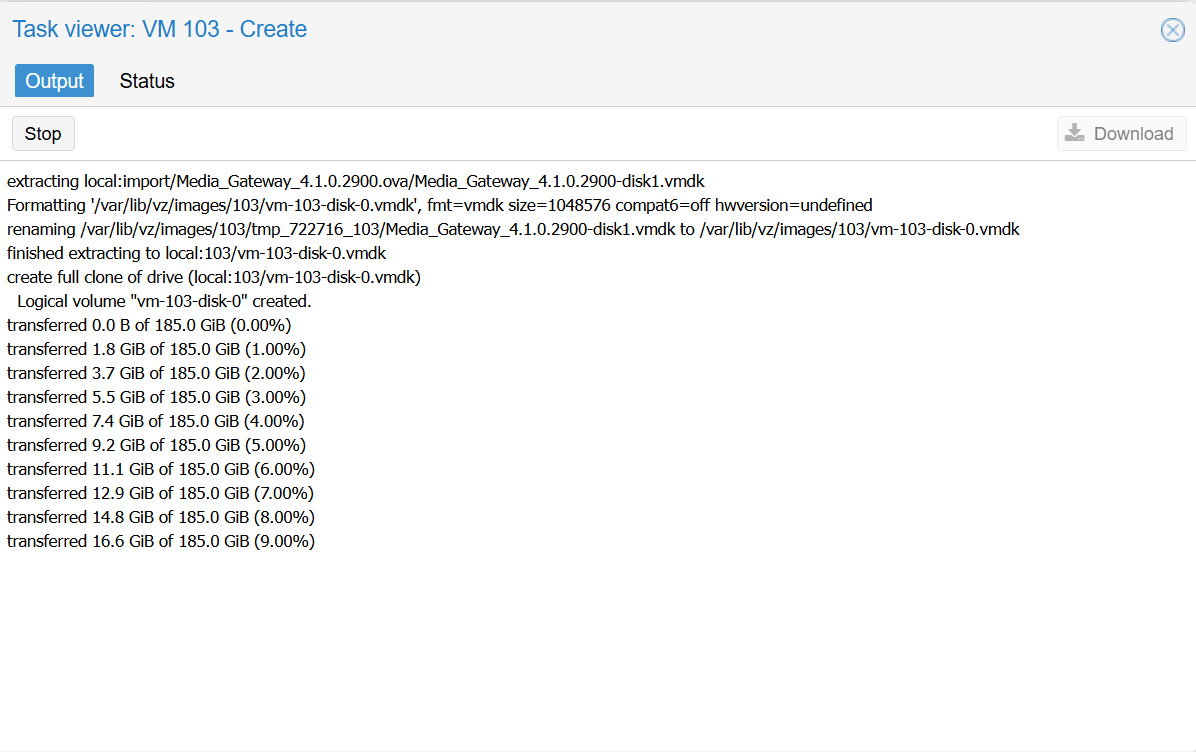 Proxmox_import_status.png