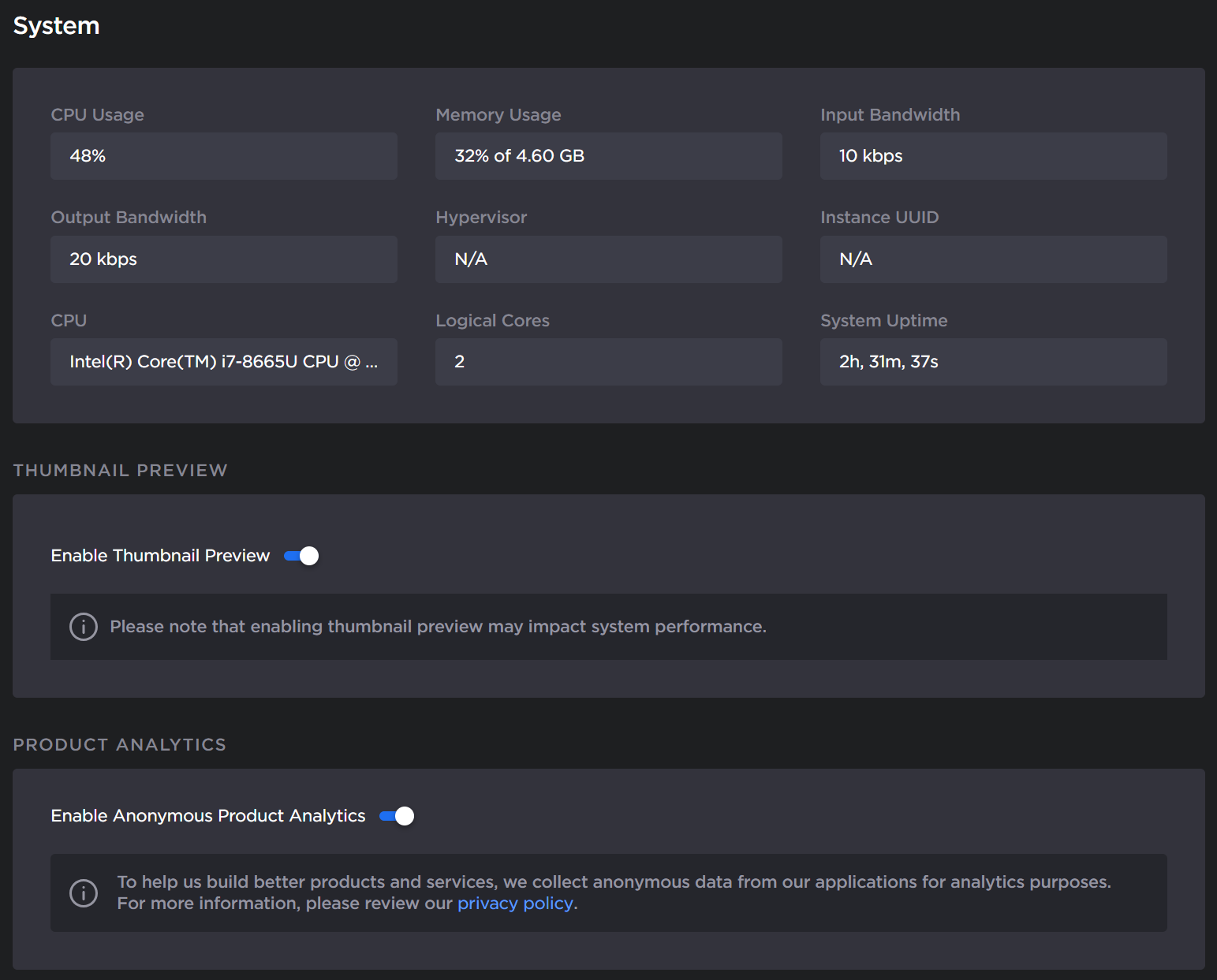 System Details