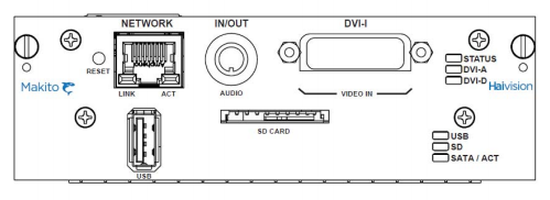 DVI Rear View with Fixed Storage