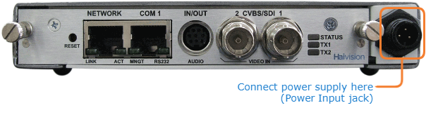 SDI Power Input