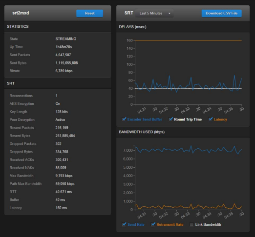 SRT Graphical Statistics Example