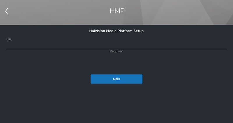 HMP URL Field