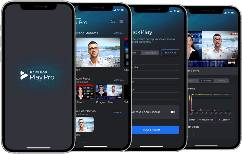 Play Pro Product Screens