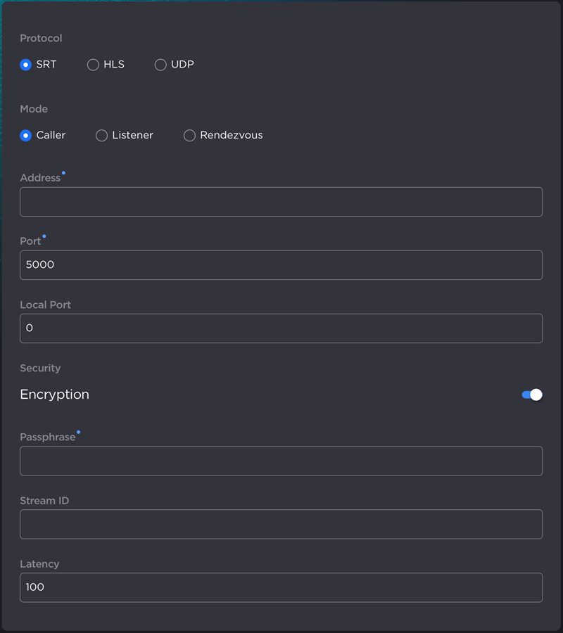 Stream Properties