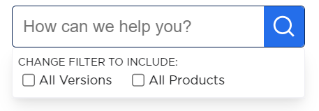 Search Options