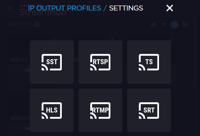 Profile Streaming Protocol