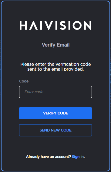 Verify Email