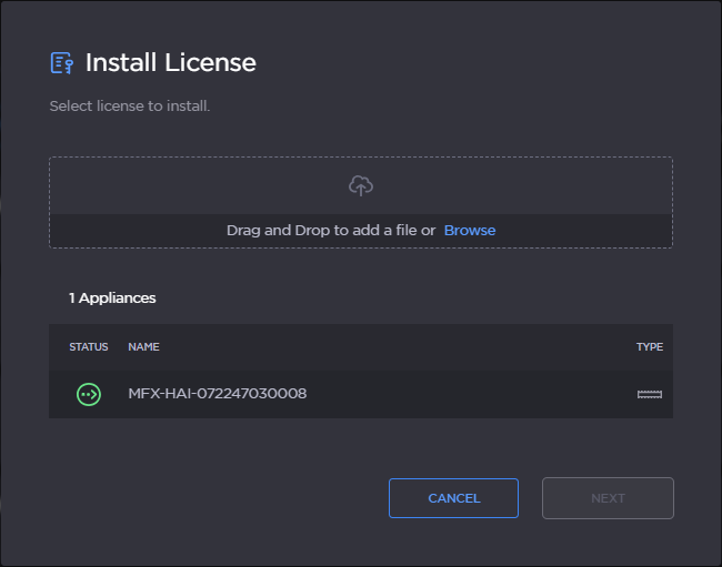 Install License