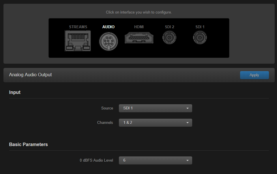 Audio Decoder Page