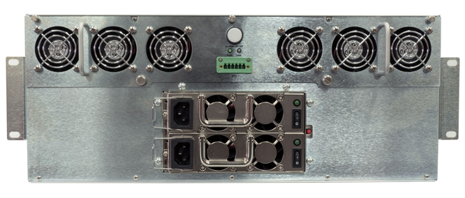 MB21 Multichannel Chassis (Rear View)