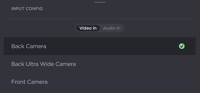 Video Input Selector