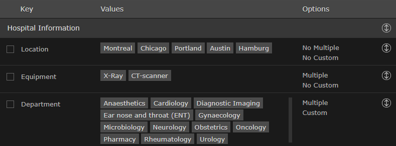 Metadata Source Sort