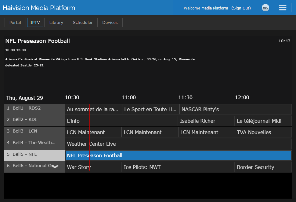 IPTV Portal