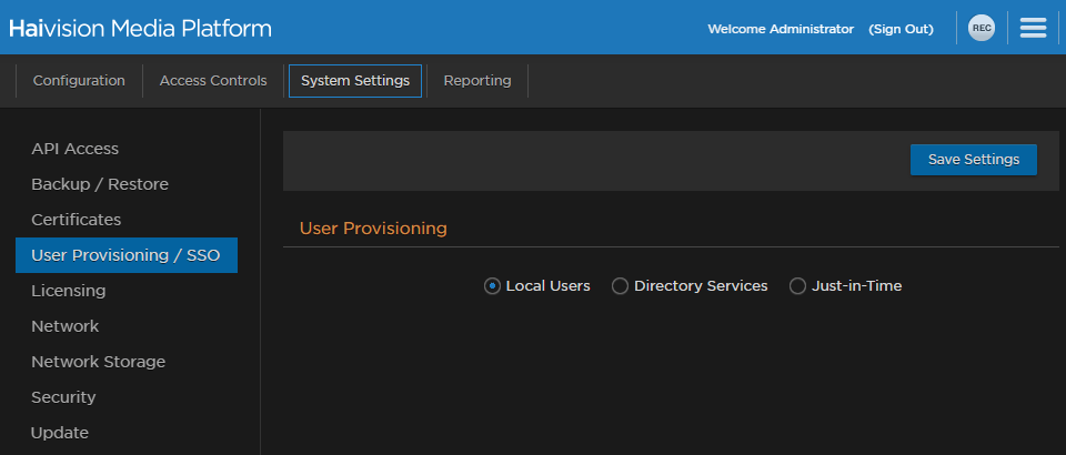 Directory Services Pane