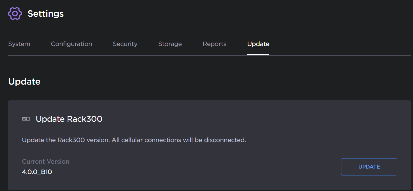 Update Button