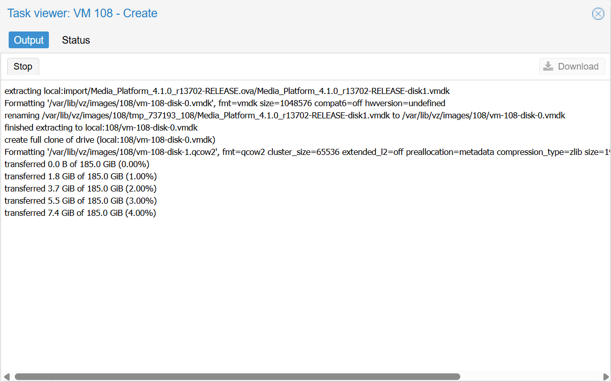 Proxmox_import_status.png
