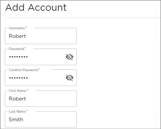 Add Account Fields