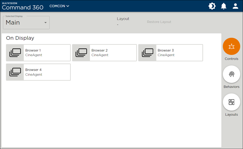 Compact View Example