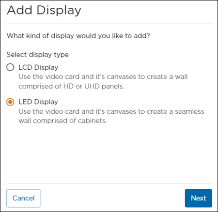 LED Display Type