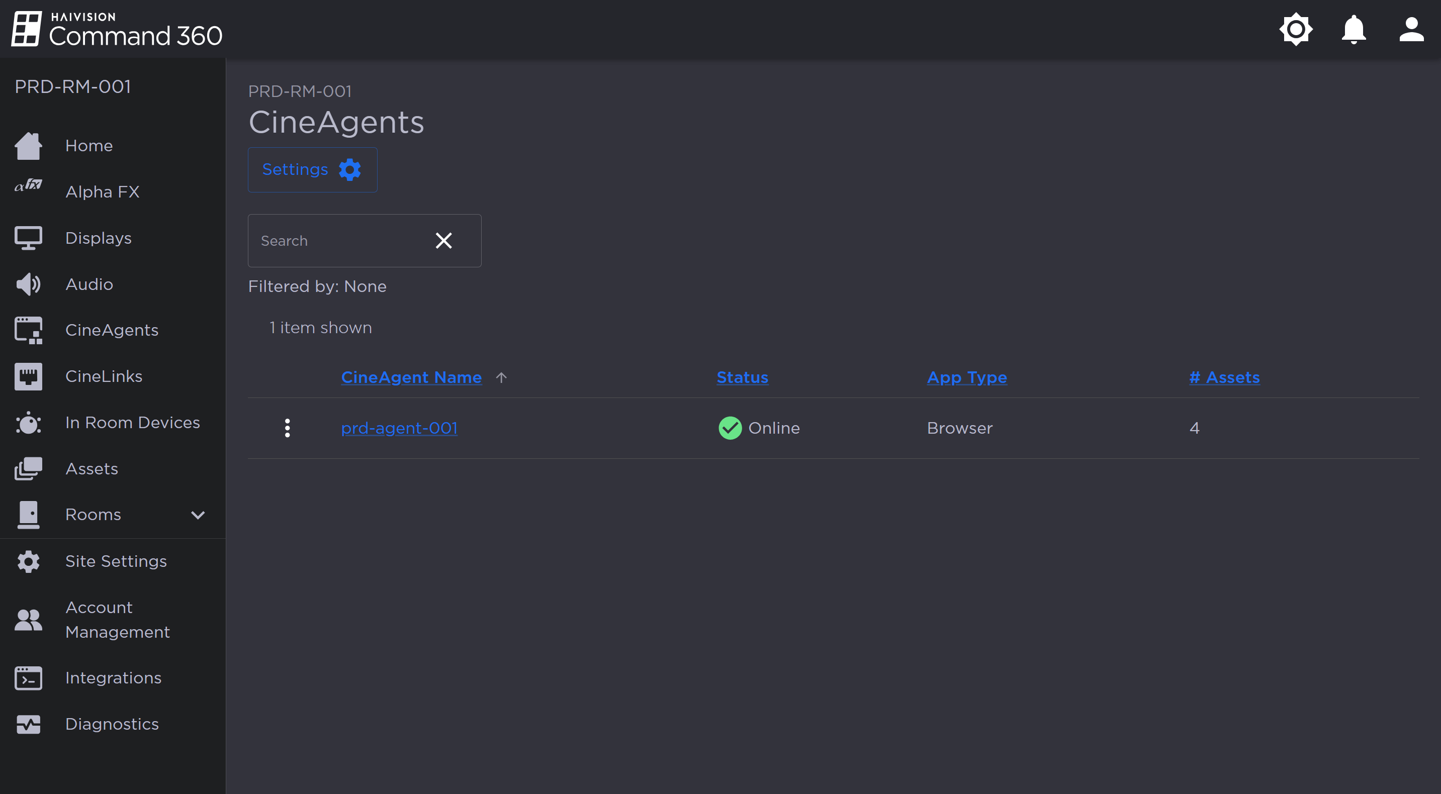 CineAgents Page