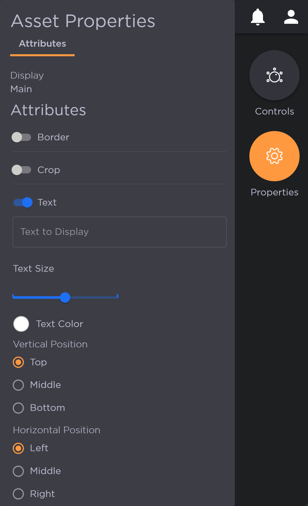 Text Options