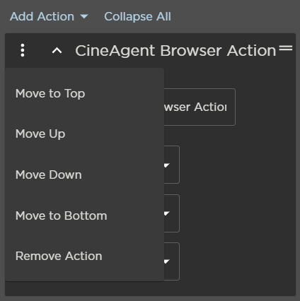 Action Order