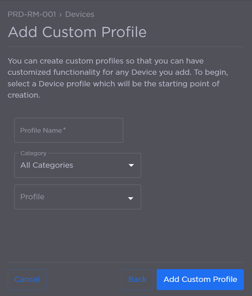 Copy From Supported Profile Options