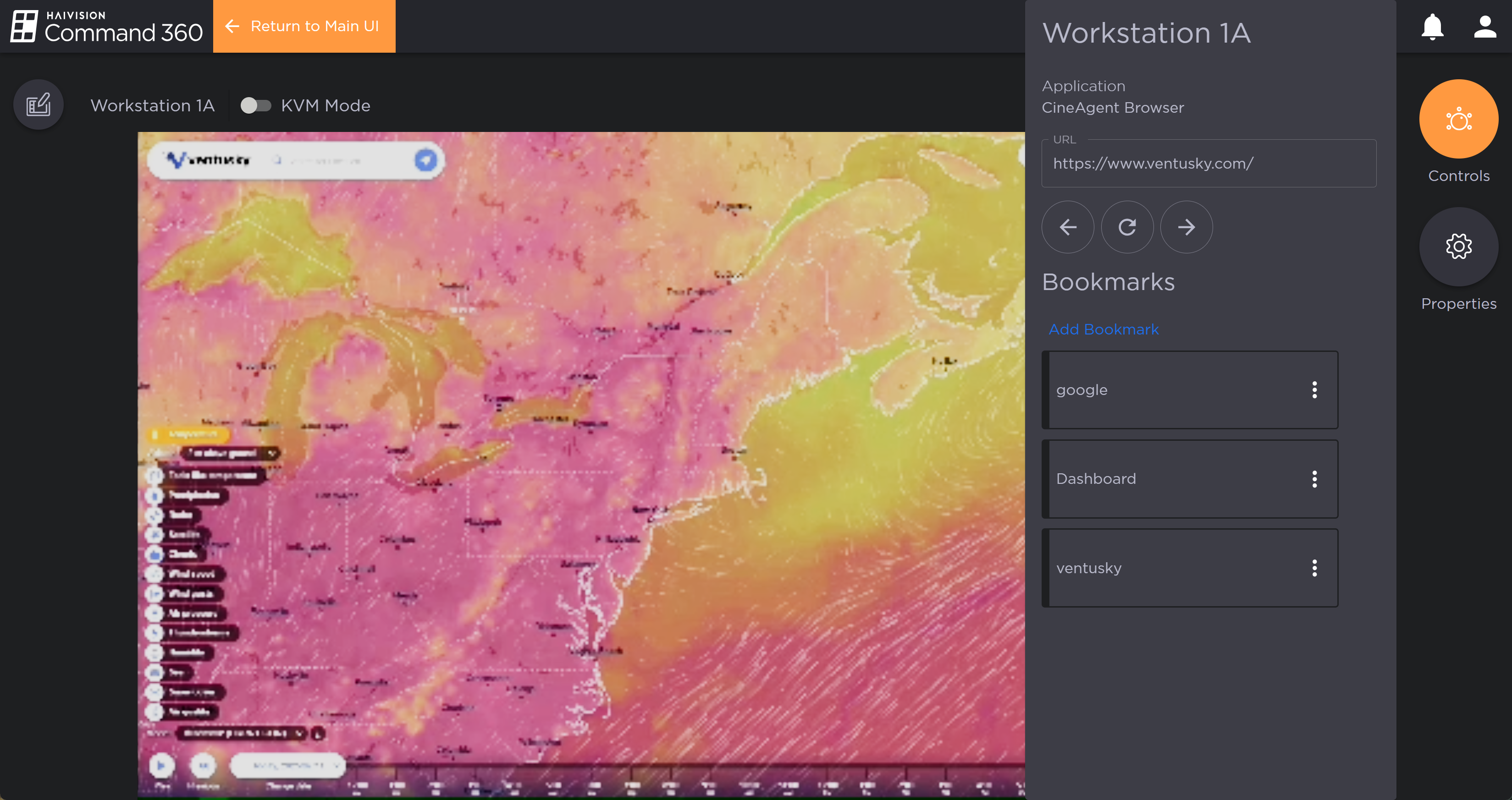 Browser Asset Controls