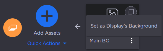 Image Asset Option